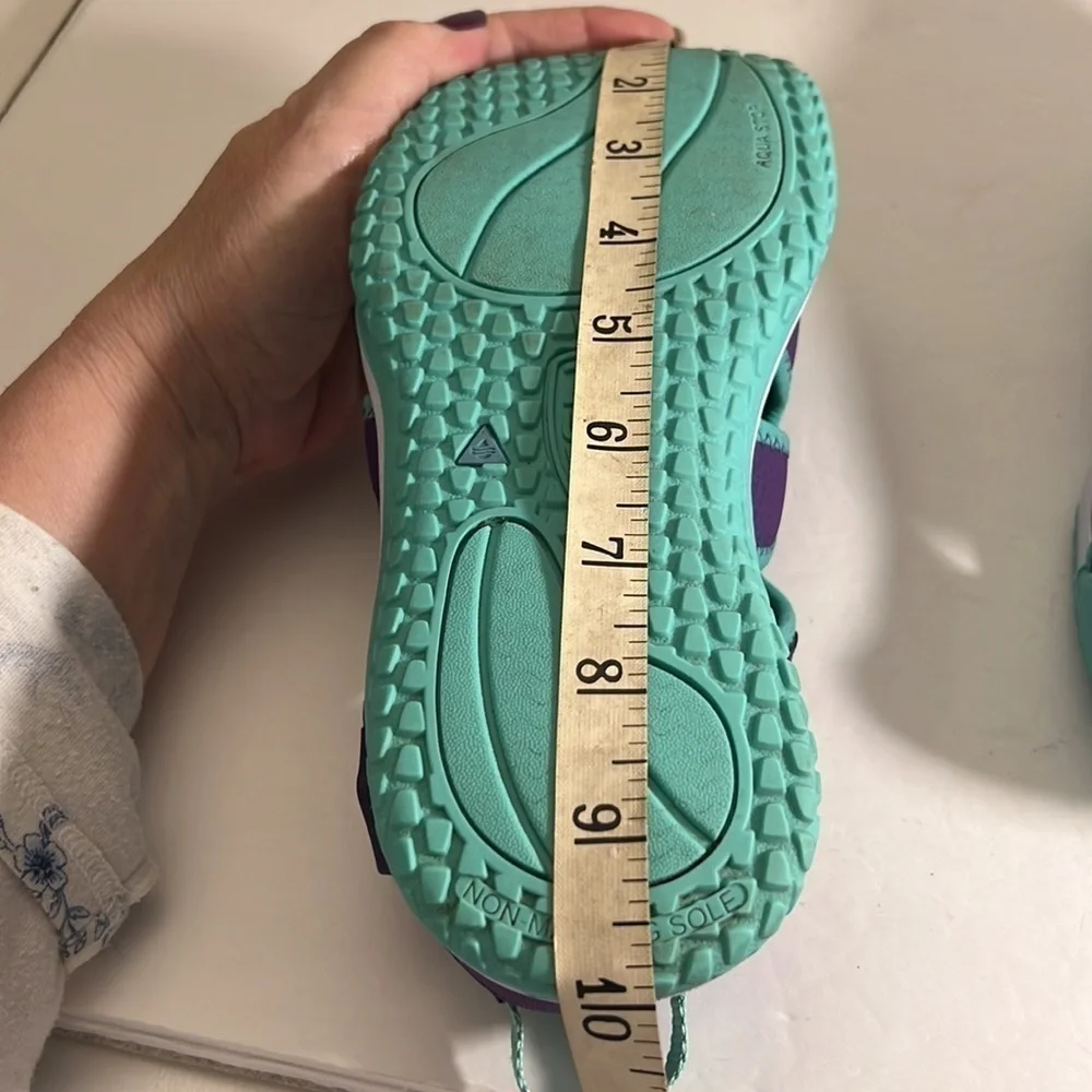 Keen Aqua Stop Anatomic Footbed Eco Anti Odor Big Kids Water Shoes Sz 4 Sandals